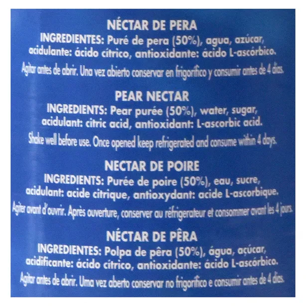 Nectar de Poire