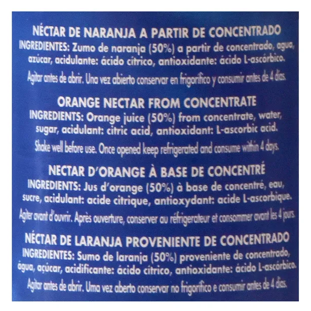 Néctar de Naranja