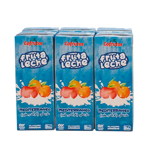 Fruta+Leche Mediterráneo