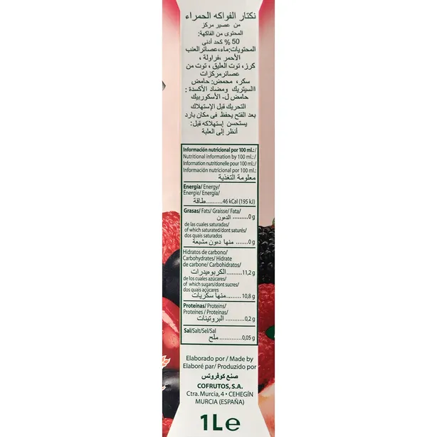 Néctar de Frutas del Bosque