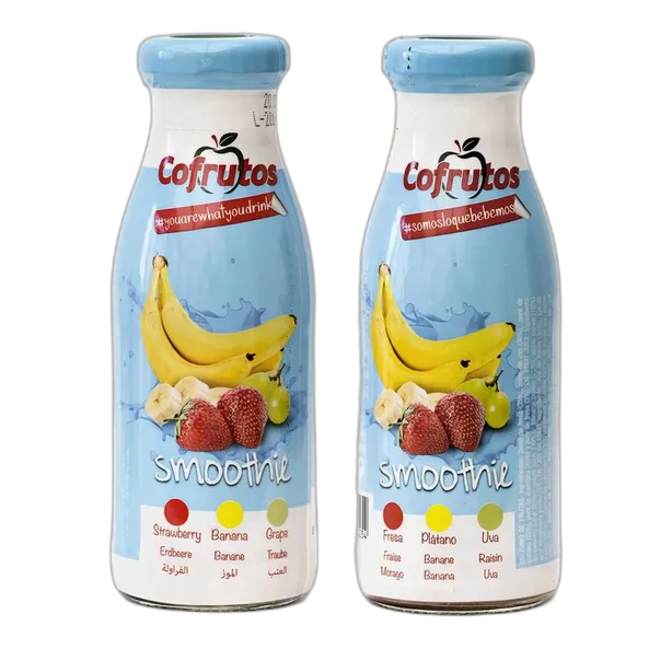 Smoothie Fresa - Plátano - Uva