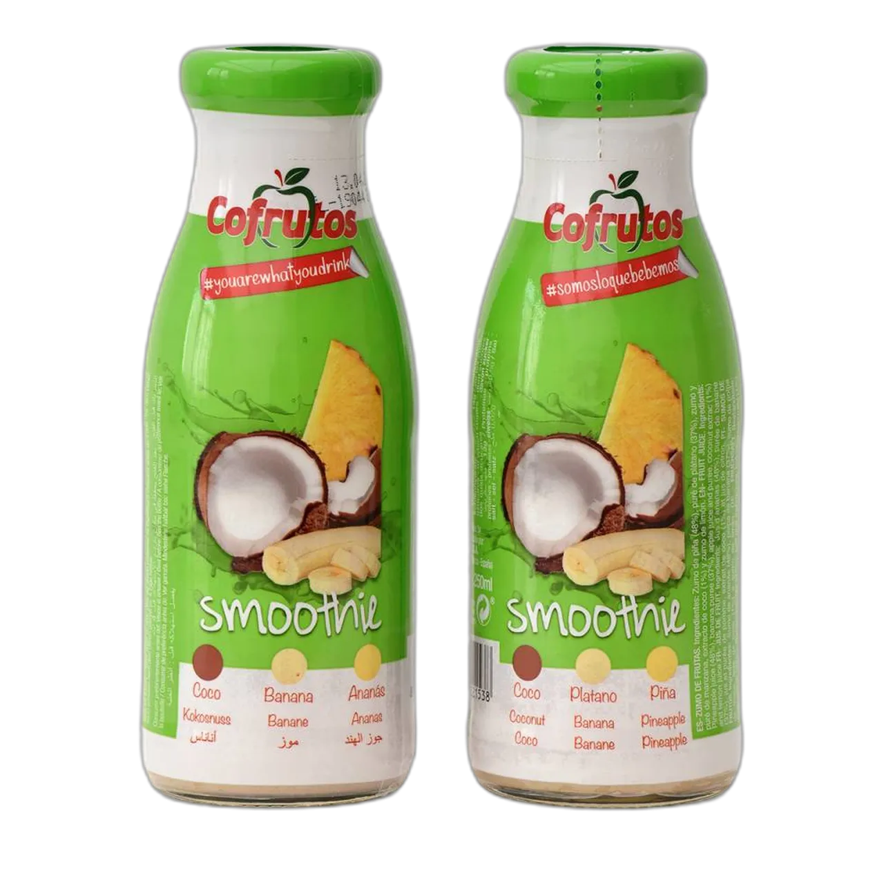 Coconut - Banana - Pineapple Smoothie
