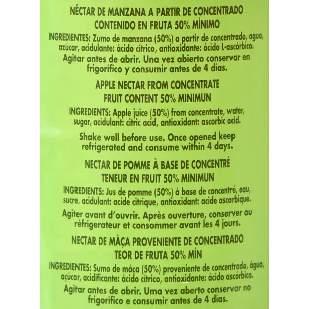 Nectar de Pomme Bouteille 1L