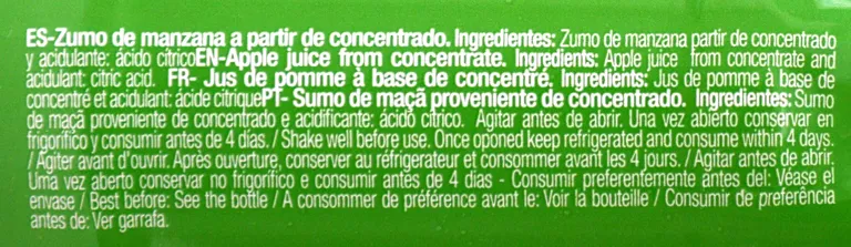 100% Apple Juice 200ML Bottle