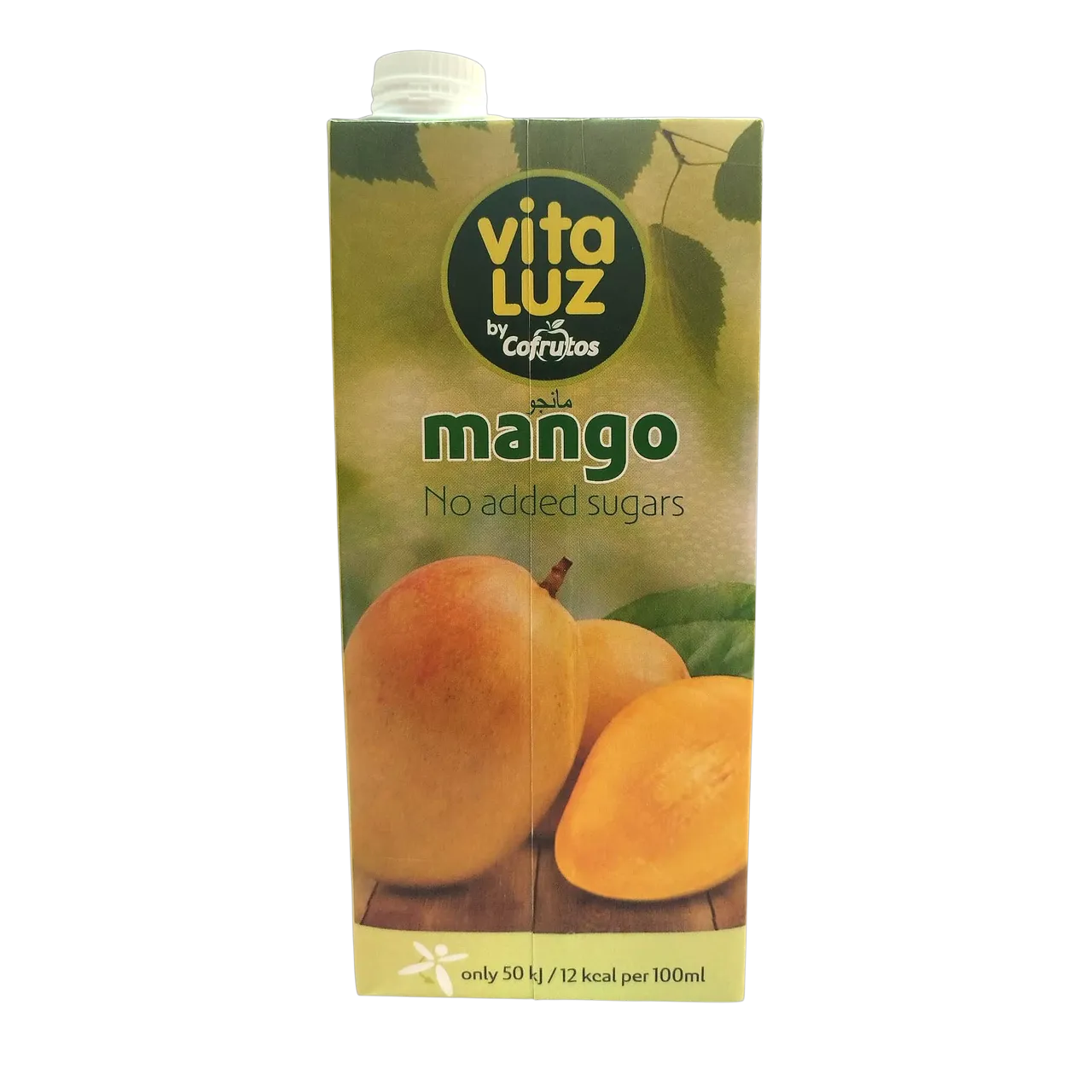 Bebida refrescante de zumo de Mango