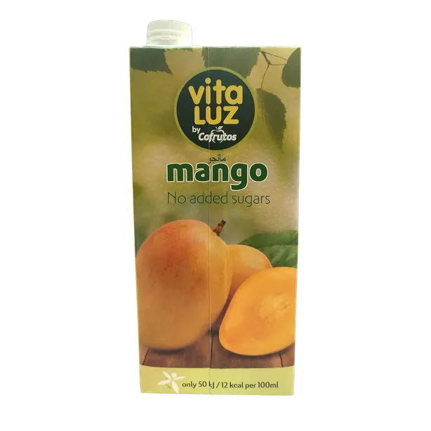 Bebida refrescante de zumo de Mango