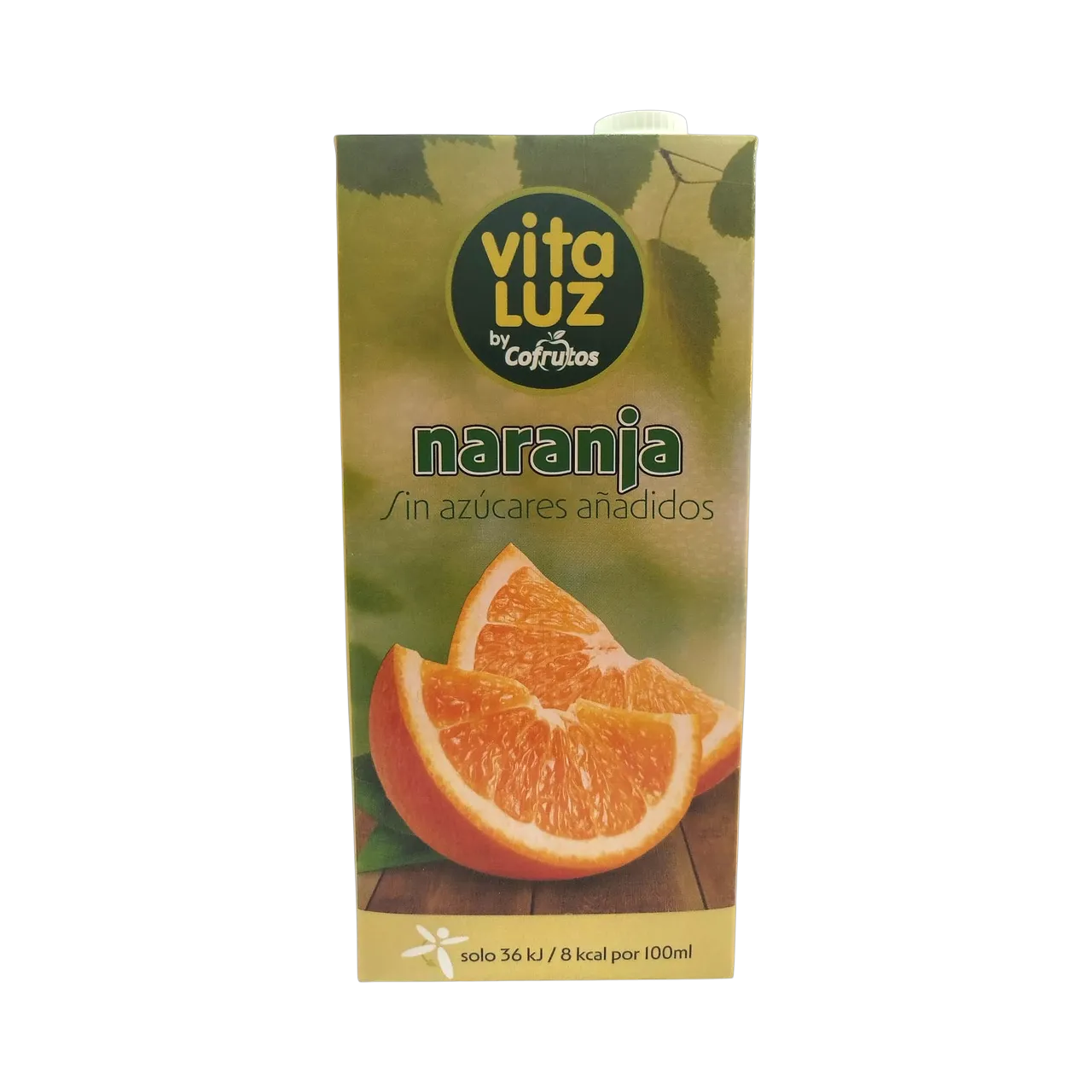 Bebida refrescante de zumo de Naranja