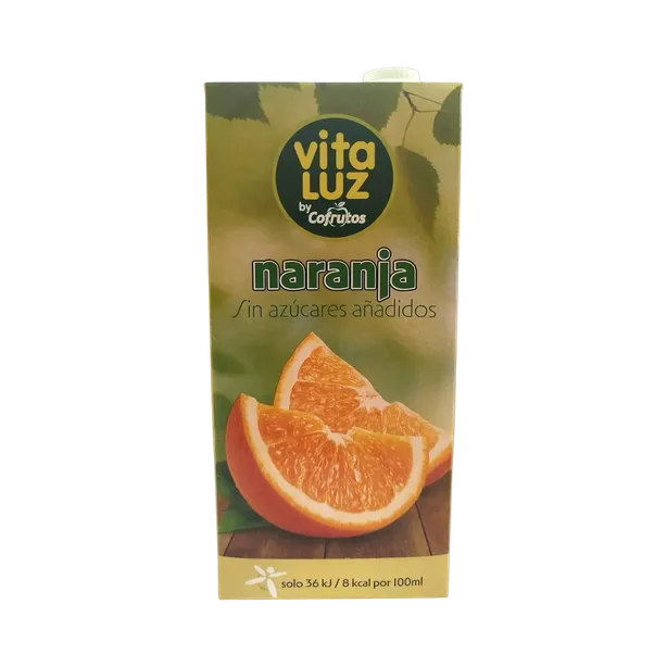 Bebida refrescante de zumo de Naranja