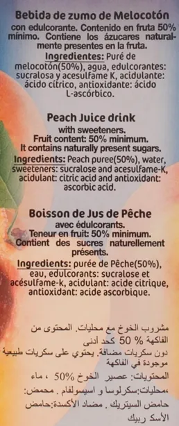 Boisson de Pêche