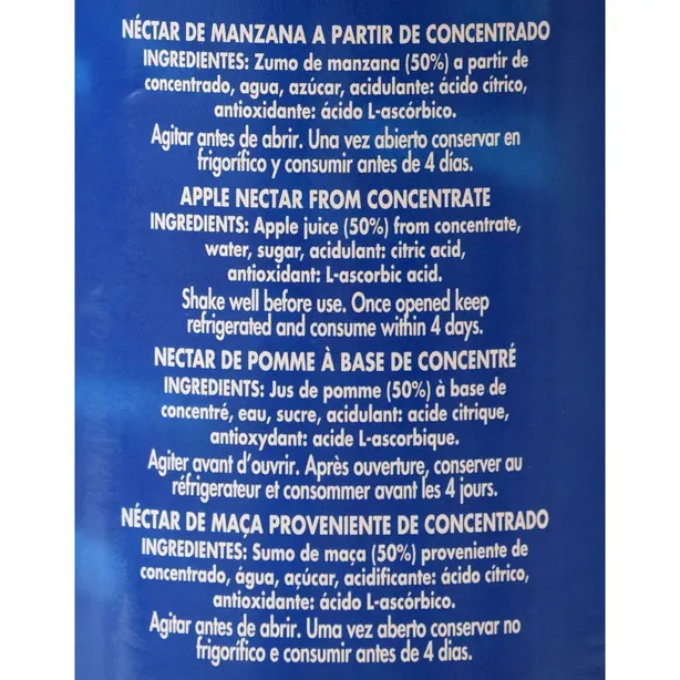 Néctar de Manzana